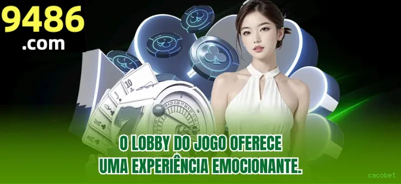 Imagem promocional da cacobet mostrando a plataforma e suas vantagens